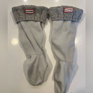 Hunter Cable Knit Cuff Tall Boot Socks